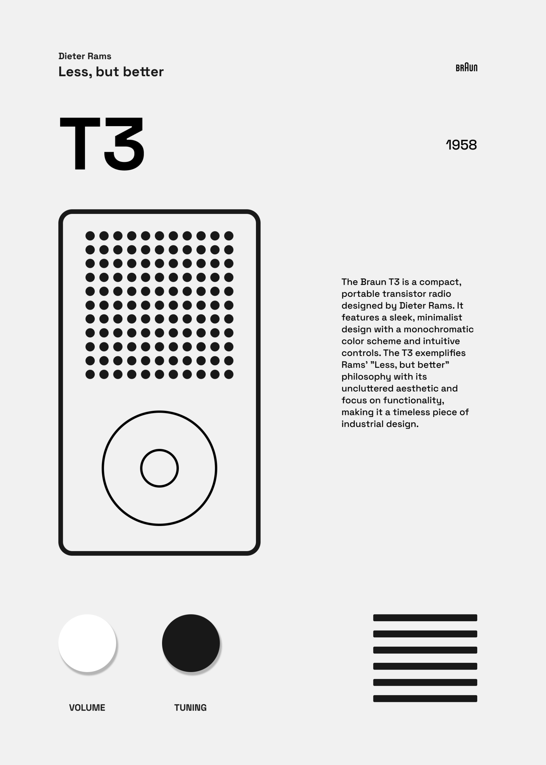 Braun T3 - view 4