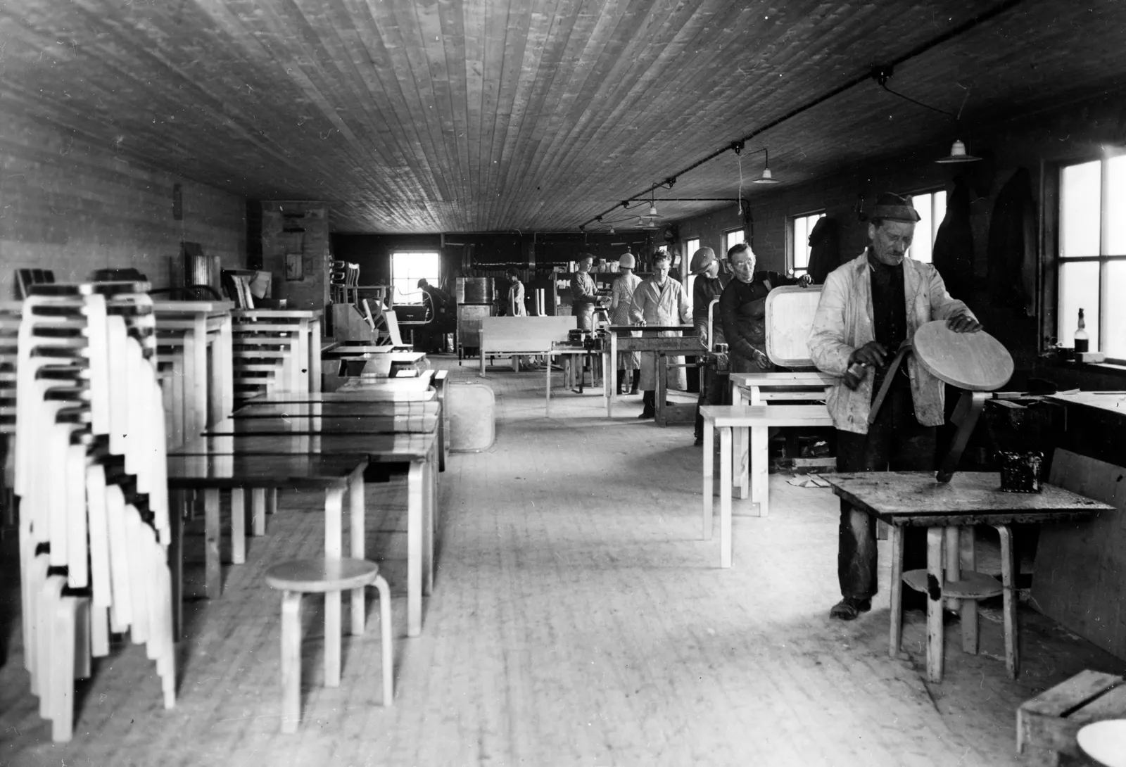 Stool 60 in an interior