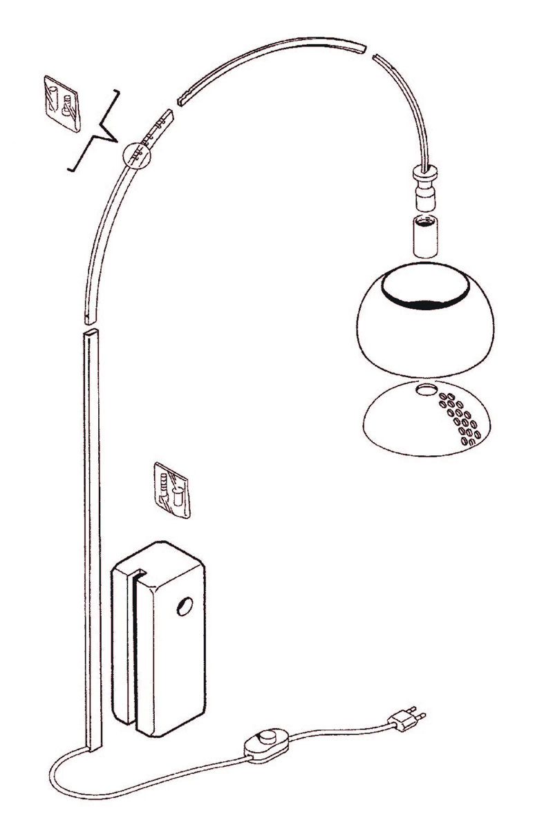 Arco Lamp - view 3