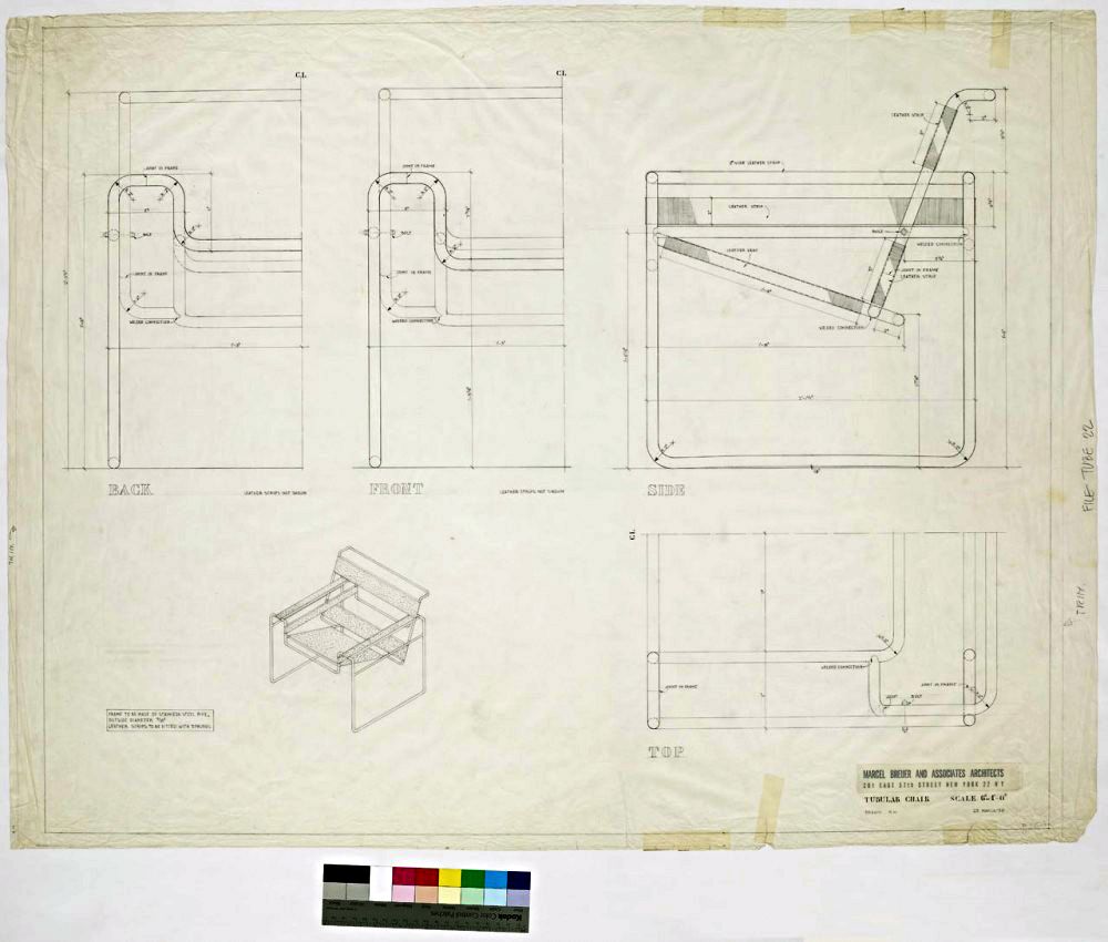 Wassily Chair by Marcel Breuer - view 4