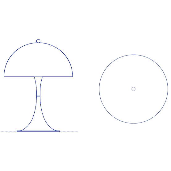 Panthella Lamp - view 3