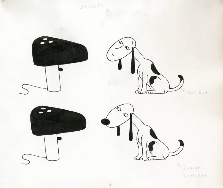 Snoopy Lamp - view 4