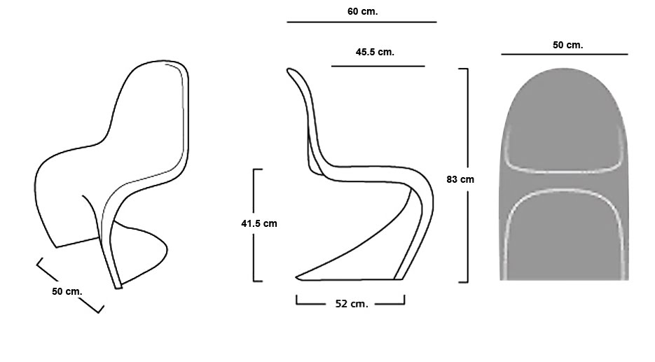 Panton Chair - view 3
