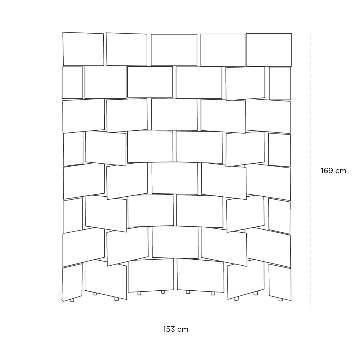 Brick Screen by Eileen Gray - view 6